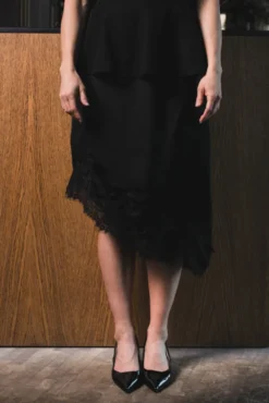 Fiora Lace Skirt Black