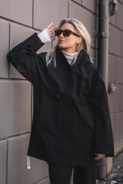 Flisnes Jacket Black
