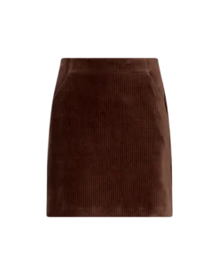 Floriana HW Skirt Slate Black