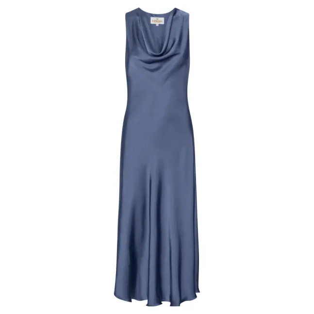 Flow Dress Semi Rich Crown Blue
