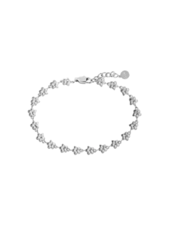 Flower Bracelet Silver