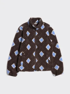 Fossekall Fleece Jacket Brown Mix