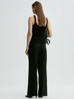 Frillio Top Black