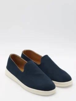 Genova Loafer Suede Navy