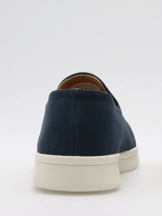 Genova Loafer Suede Navy