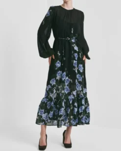 Georgette Relaxed Dress Amadora