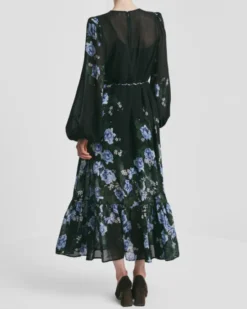 Georgette Relaxed Dress Amadora