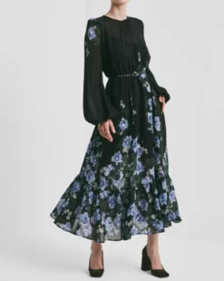 Georgette Relaxed Dress Amadora