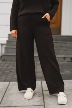 Gincette Pants Chocolate Brown
