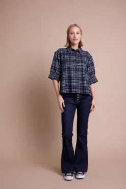 Girl Check Blue
