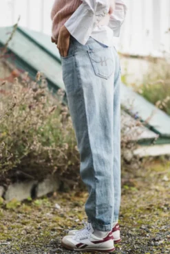 Giusy Jeans Light Wash Blue Denim