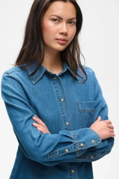 Glenn Shirt Faded Blue