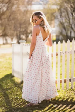 Grazia Flower Dress Offwhite