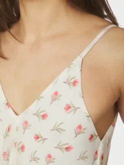 Grazia Flower Dress Offwhite