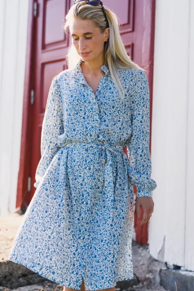 Gry Astrid Shirt Dress Q Harbor Flower