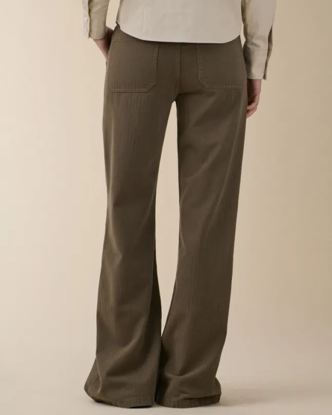 Guell Chevron Khaki Green
