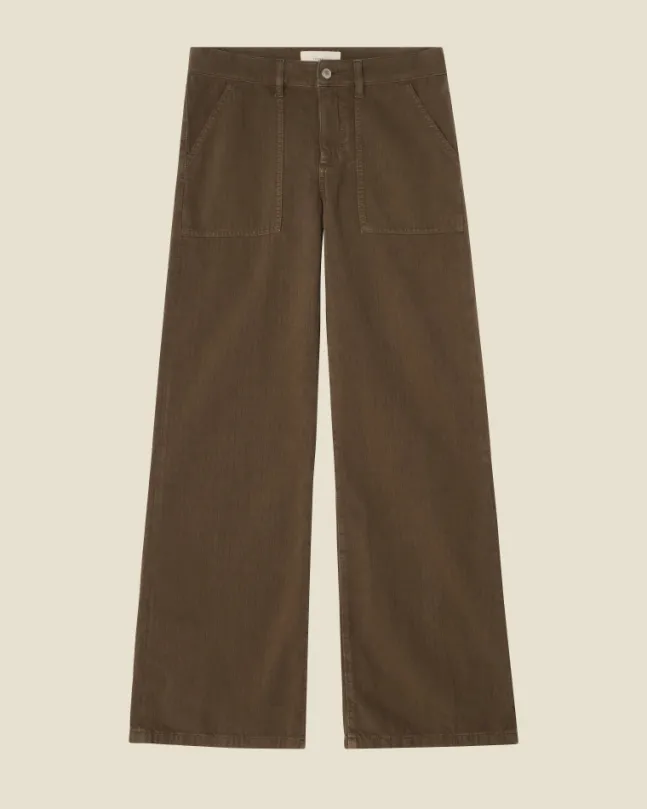 Guell Chevron Khaki Green