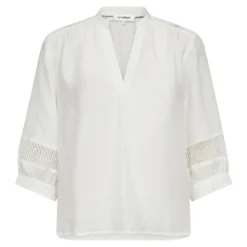 Gwenda SS Blouse Offwhite
