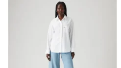 Harlie Boyfriend Shirt Bright White