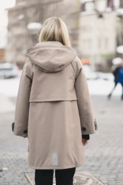 Havbris Coat Taupe