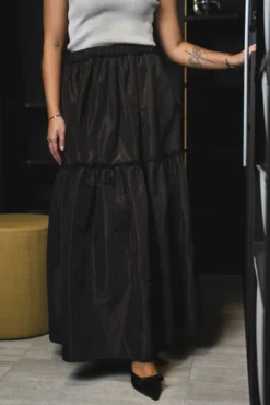 Hay 25 Solid Skirt Brown
