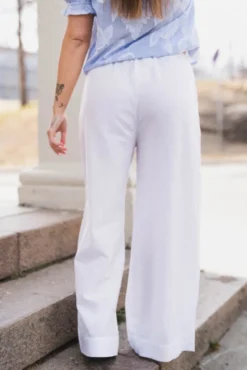 Heifa Linen Pants White