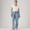 725 High Rise Bootcut Jeans Blue Wave Light Wash