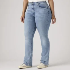 725 High Rise Bootcut Jeans Blue Wave Light Wash