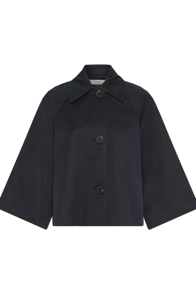 Hinona Cape Jacket Marine Blue