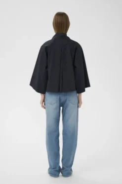 Hinona Cape Jacket Marine Blue