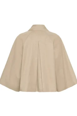 Hinona Cape Jacket Sandstone
