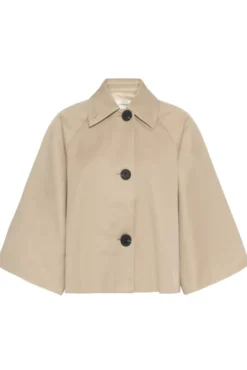 Hinona Cape Jacket Sandstone