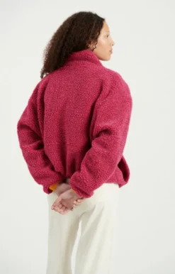 Hoktown Jacket Magenta Melange