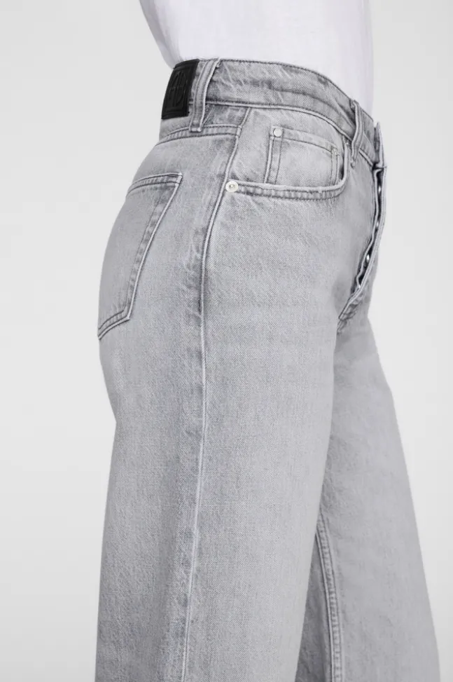 Hugh Jean Oyster Washed Grey