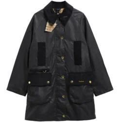 Icons Modern Beaufort Waxed Jacket Navy