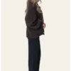 Idaic Cardigan Dark Brown