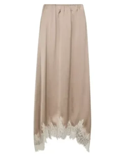 Idun Lace Skirt Bisquit