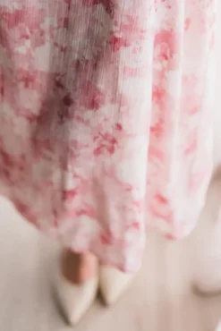 Illana Floral Fusion Dress Rose