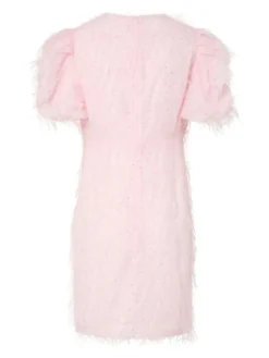 Ilza O-Neck 2/4 Sequin Dress Ballerina W Sequins