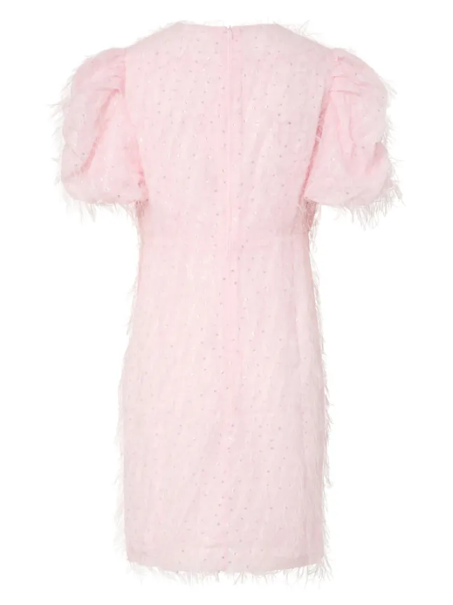 Ilza O-Neck 2/4 Sequin Dress Ballerina W Sequins