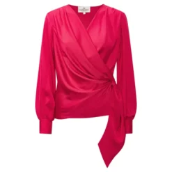 Ines Blouse Raspberry Pink