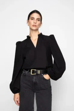 Infinity Blouse Black