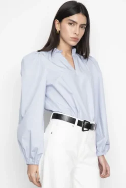 Infinity Blouse Light Blue