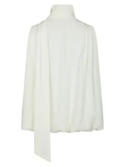 Inge Chiffon Top Offwhite