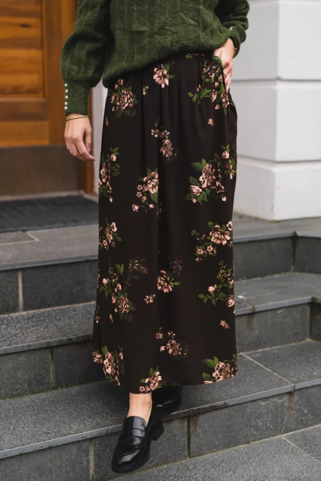 Irene HW Skirt Misty Rose Flower