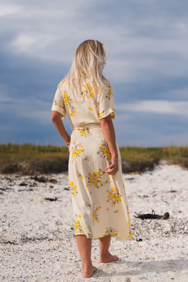 Irene 2/4 Shirt Dress Mimosa Flower