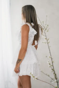 Irina Dress White