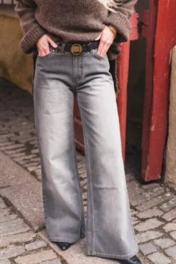 Irina Wide Leg Grey