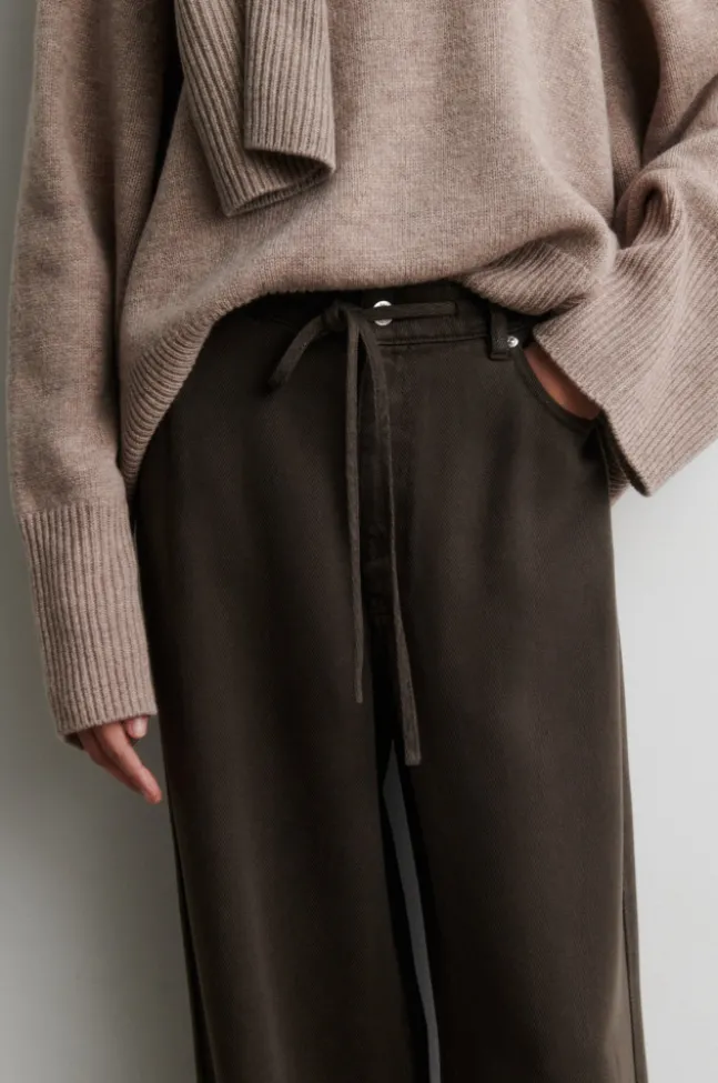 Irven Denim Jeans Black Olive