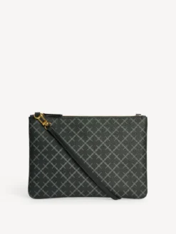 Ivy Clutch Charcoal